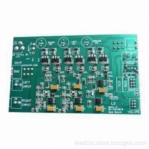 PCBA Assembly, Suitable for Music Audio and Controller Board, with RoHS Mark
